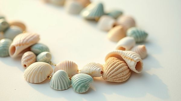 Seashell necklace: elevate your coastal style with unique designs